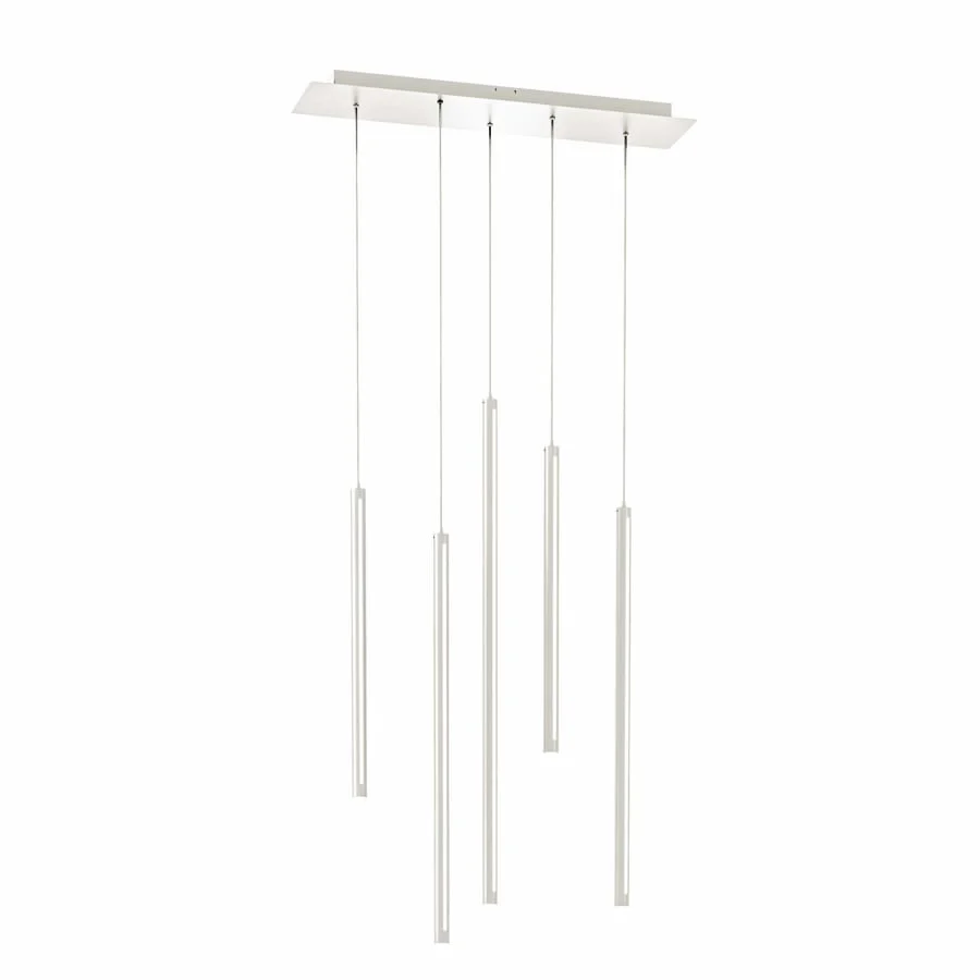 DALS Lighting 47" Wide 5 Light LED Linear Pendant - Image 3