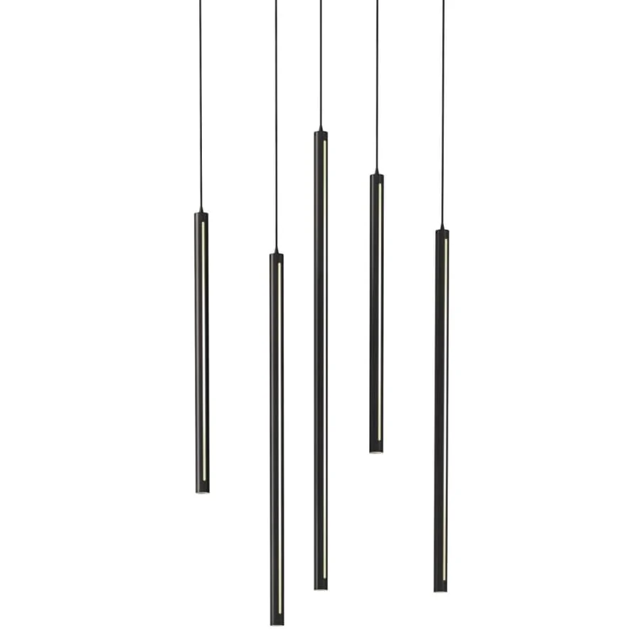 DALS Lighting 47" Wide 5 Light LED Linear Pendant - Image 1