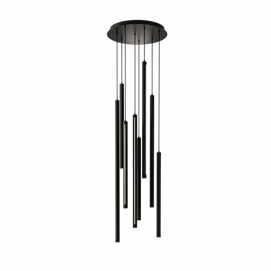 DALS Lighting 26" Wide 8 Light LED Multi Light Pendant - Image 2