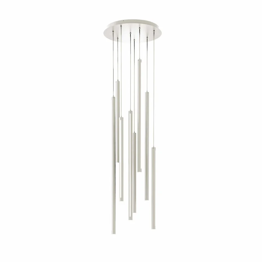 DALS Lighting 26" Wide 8 Light LED Multi Light Pendant - Image 3