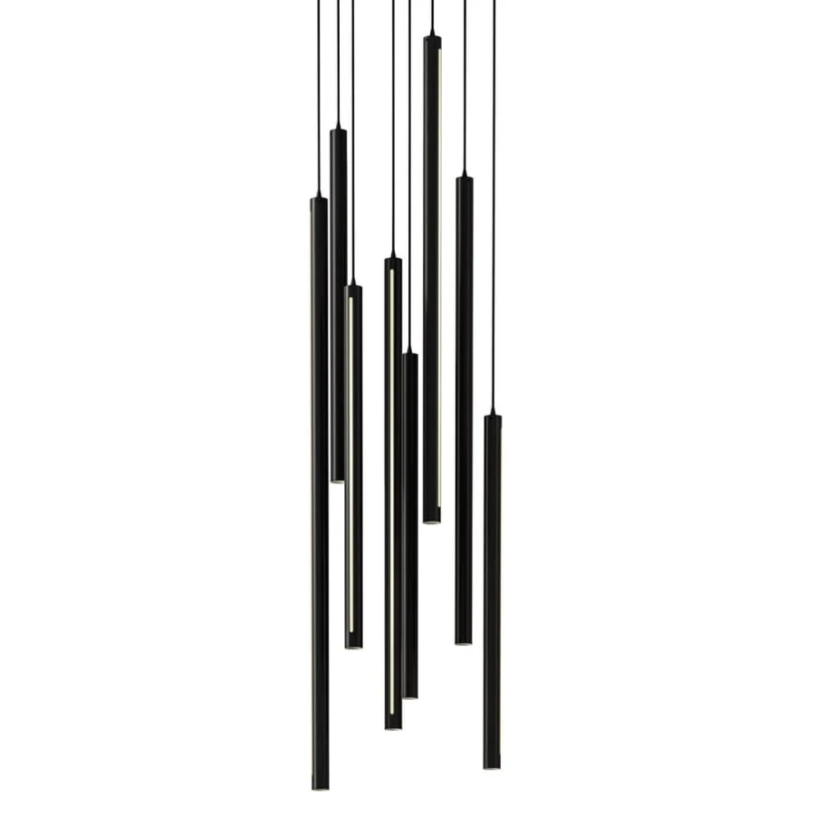 DALS Lighting 26" Wide 8 Light LED Multi Light Pendant - Image 1