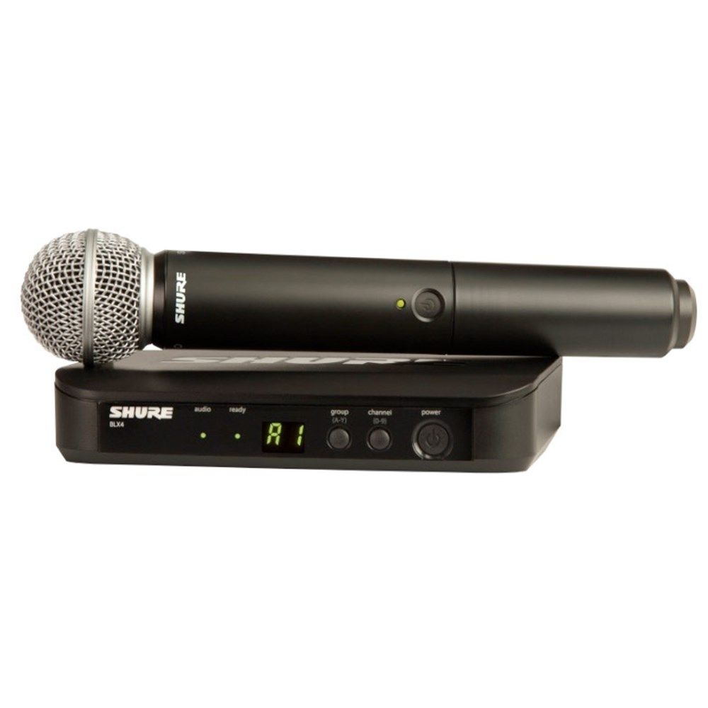 Shure BLX24 / SM58 Wireless Mic System K14 - Image 1