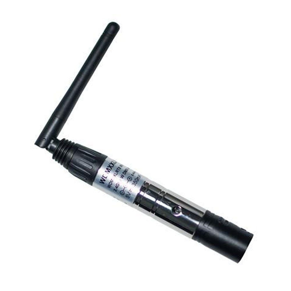 Event Lighting WDMXXLRTX Wireless DMX 3-Pin Male XLR Plug Transmitter (2.4Ghz WDMX) - Image 1