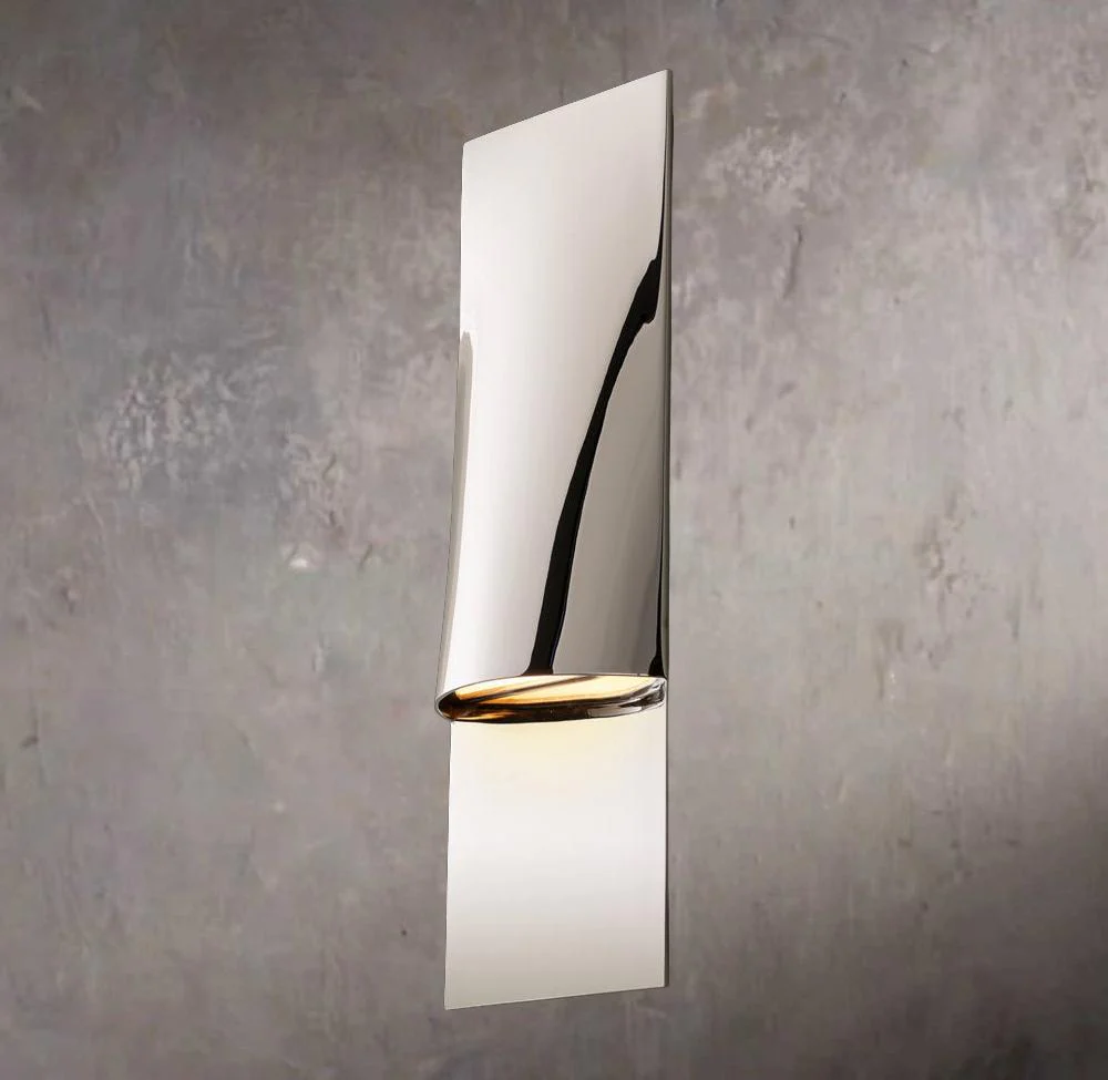 Tazaa Tall Rectangular Wall Sconce - Image 2