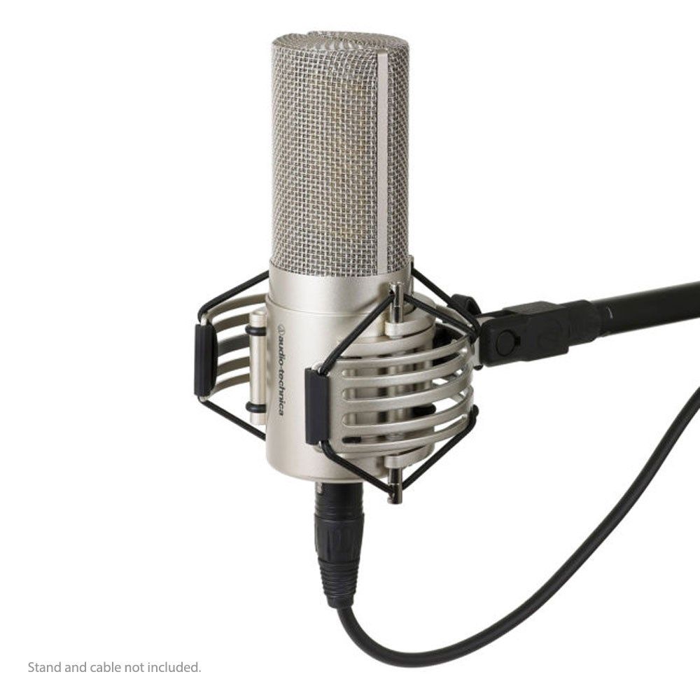 Audio Technica AT5047 Cardioid Condenser Microphone w/ AT8480 Shock-Mount & Case - Image 1