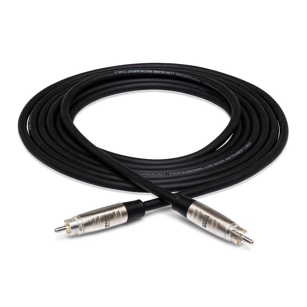 Hosa HRR010 Pro Unbalanced Interconnect REAN RCA to Same (10 ft) - Image 1