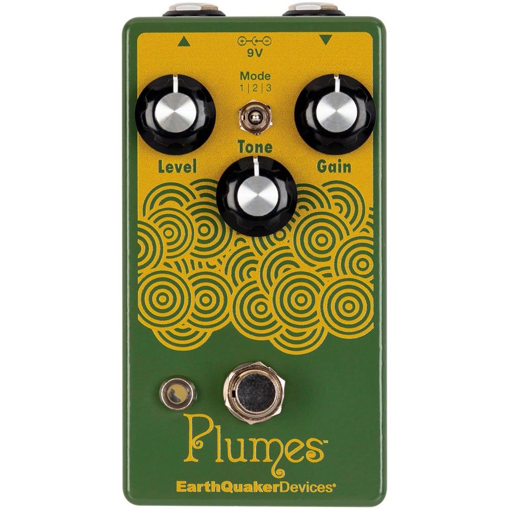Earthquaker Devices Plumes Small Signal Shredder Overdrive w/ 3 Clipping Voices - Image 1