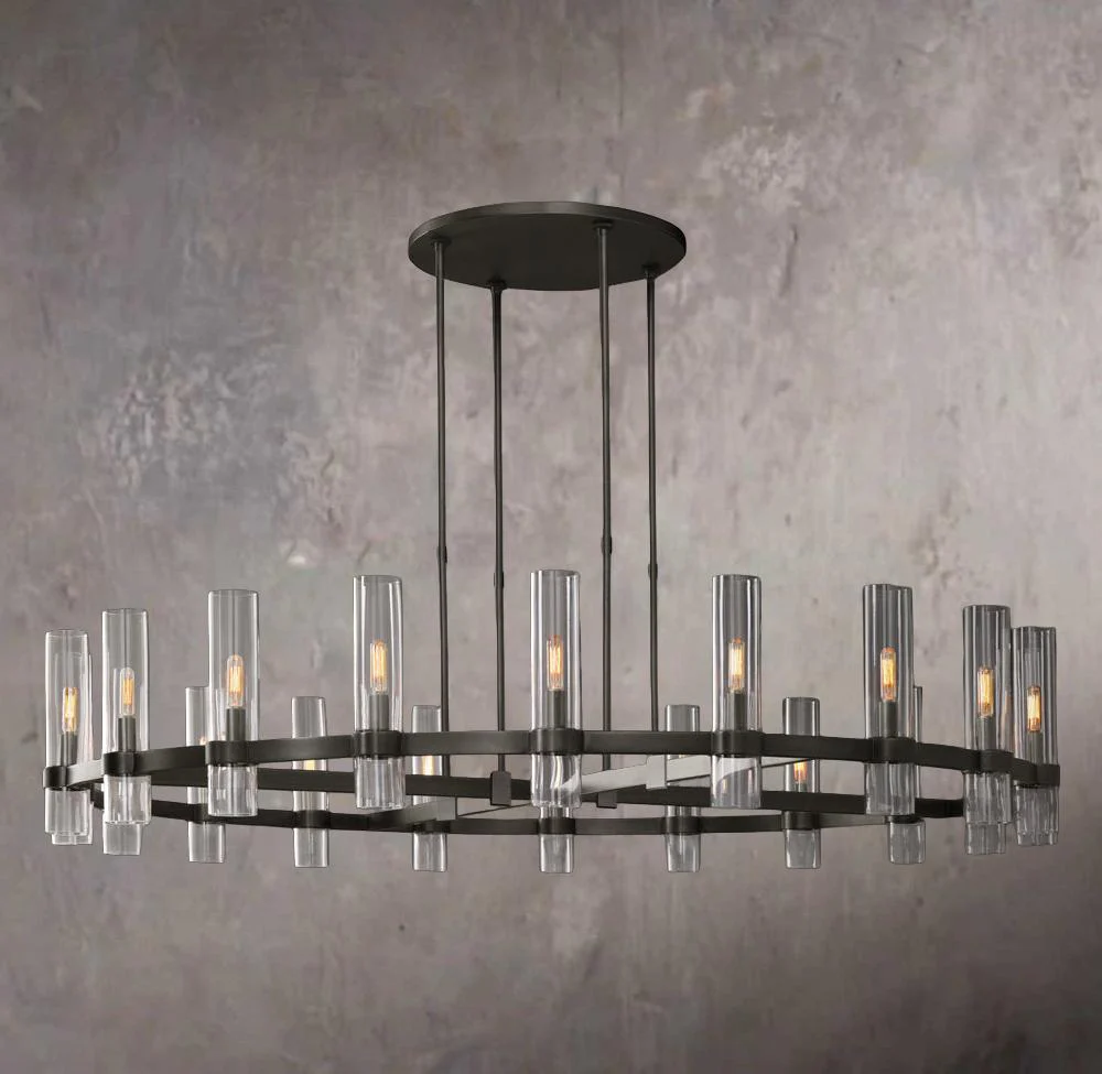 Ravelles Circular Chandelier 60" - Image 3