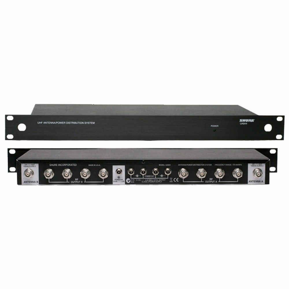 Shure UA844+SWB Antenna & Power Distributor UHF 470-952MHz Super Wideband - Image 1