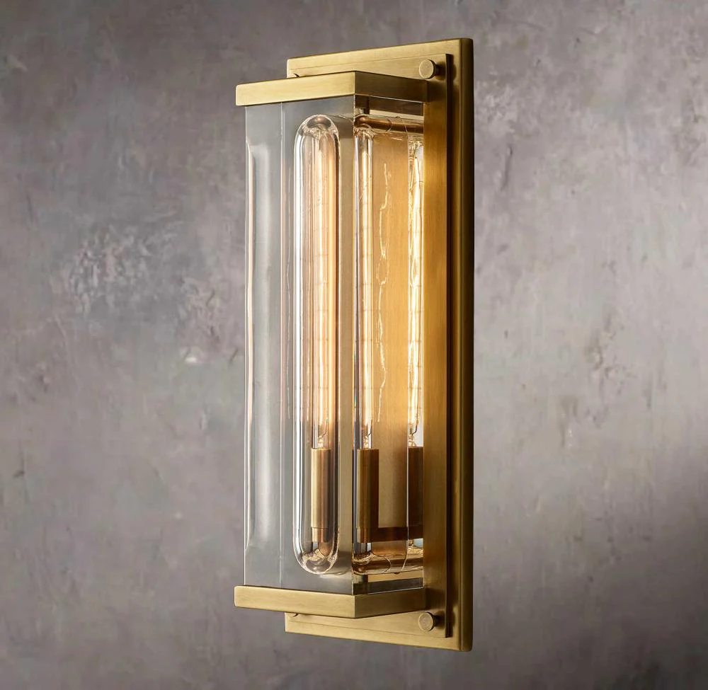 Savilee Grand Rectangular Wall Sconce - Image 1