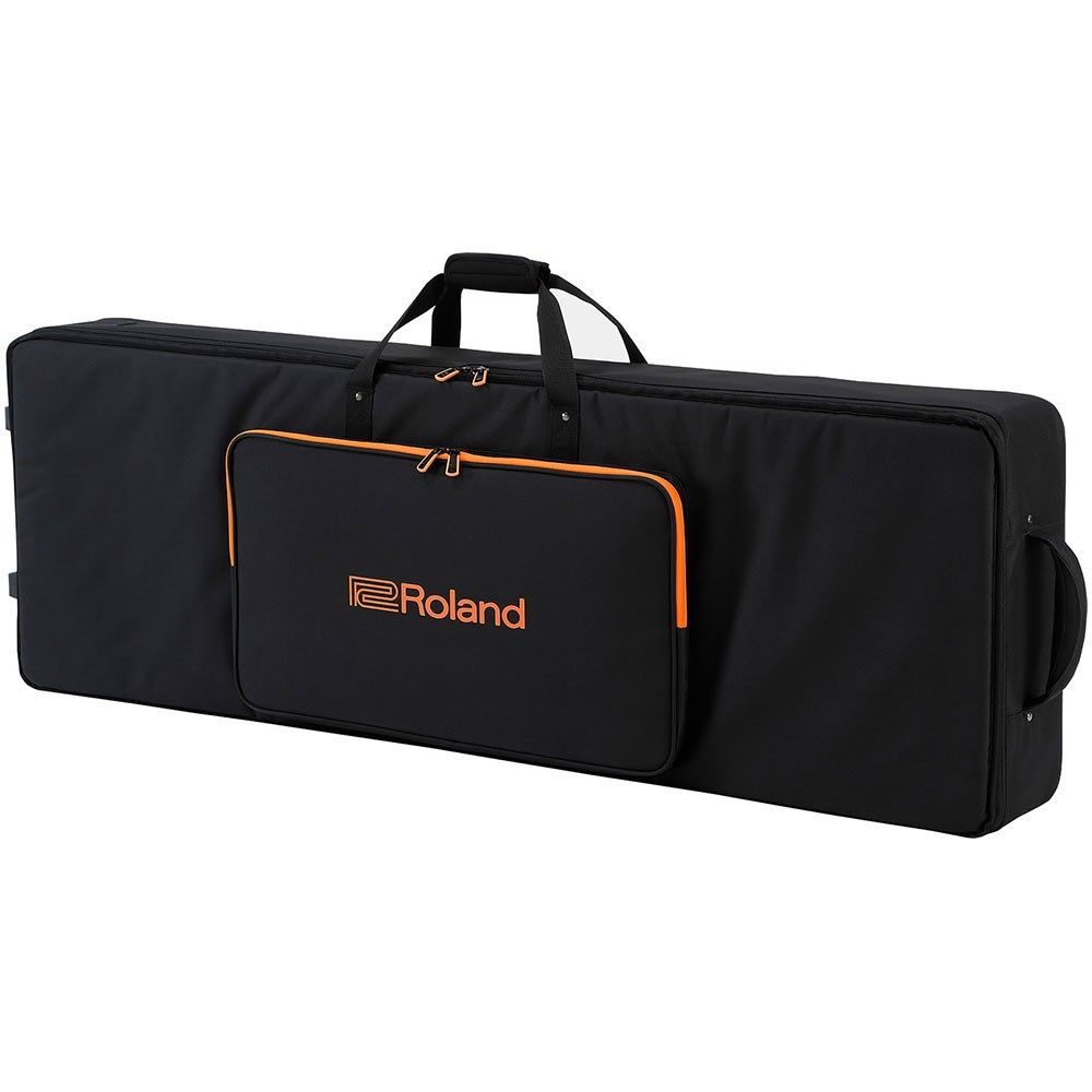 Roland SC-G76W3 Semi-Rigid 76-Note Keyboard Case w/ Integrated Wheels - Image 1