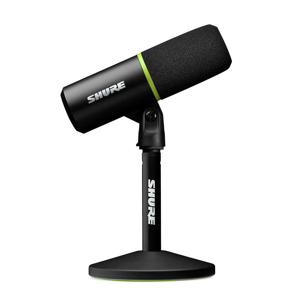 Shure Motiv MV6 USB Dynamic Gaming & Speech Microphone (Black) - Image 1