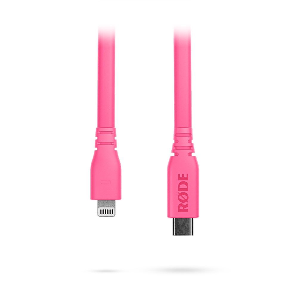 Rode SC19 USB-C to Lightning Cable (Pink) – 1.5m