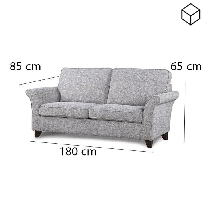 كنبة خشب زان طبيعي 85×180سم - ألوان متعددة - DECO12 - Image 2
