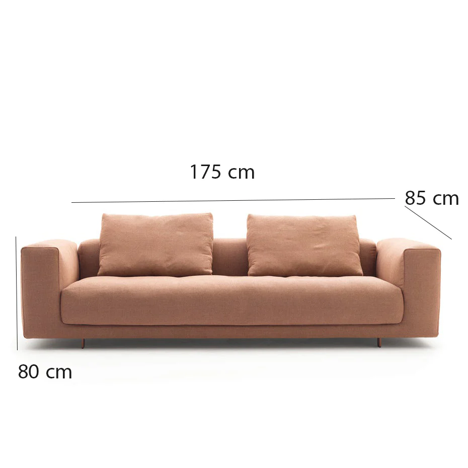 كنبة خشب زان طبيعي 85×175سم - ألوان متعددة - DECO26 - Image 2