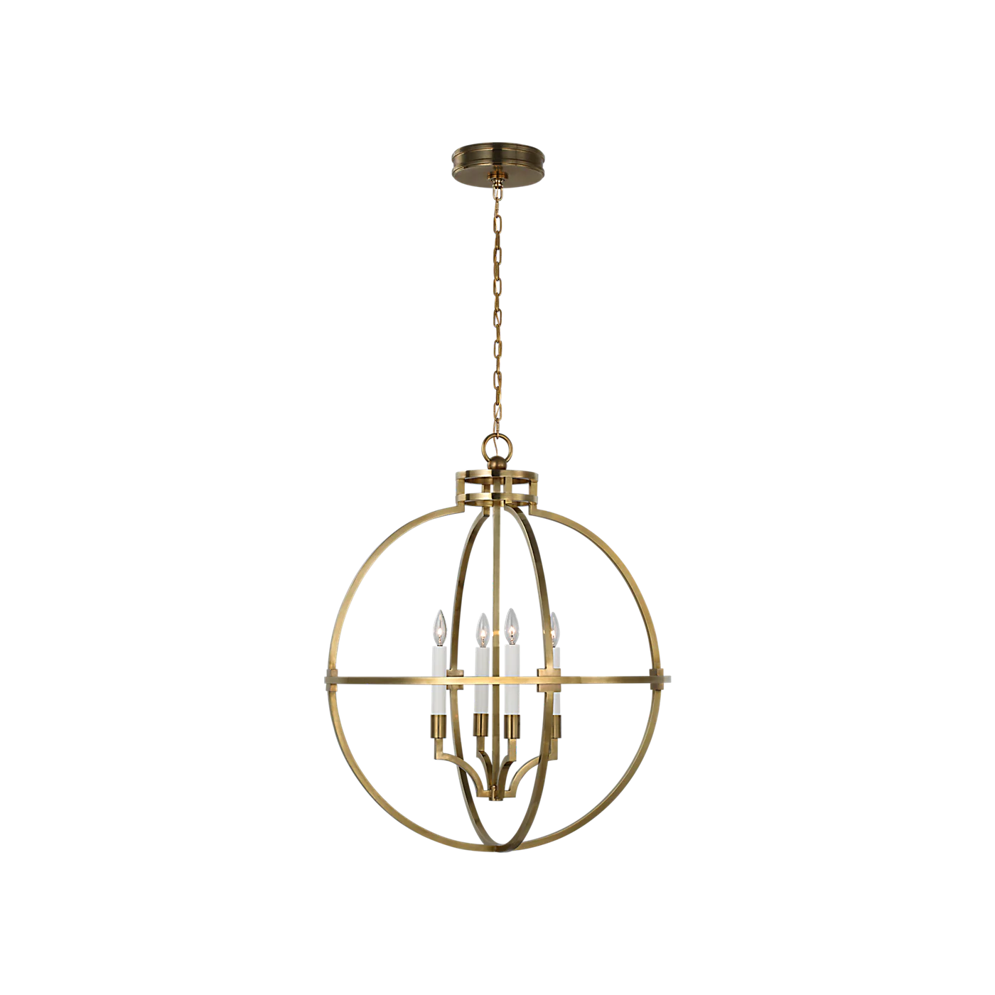Lexie 30" Globe Lantern - Image 1