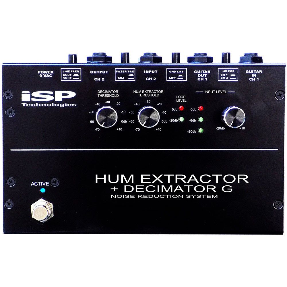 ISP Technologies Hum Extractor Plus Decimator Guitar Pedal - Image 1