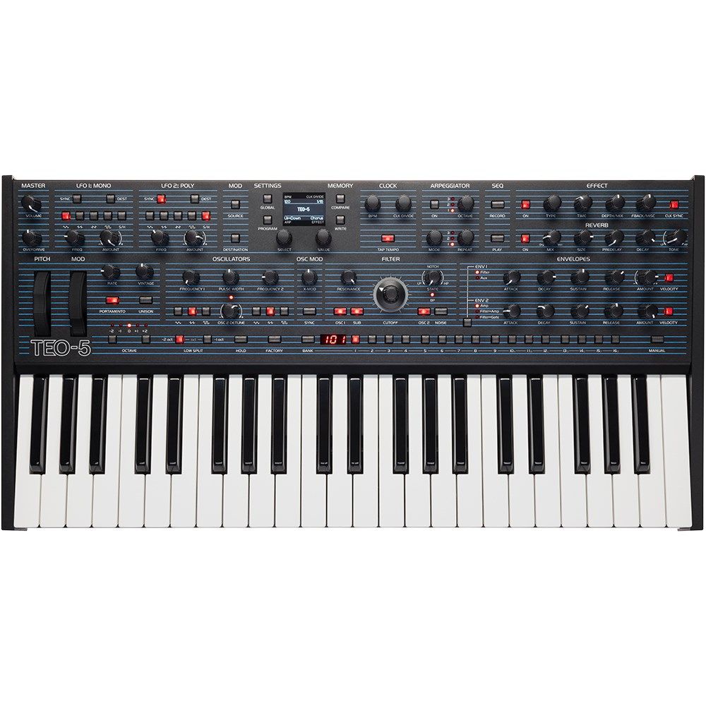 Oberheim TEO-5 5-Voice VCO/VCF Based Polysynth - Image 1