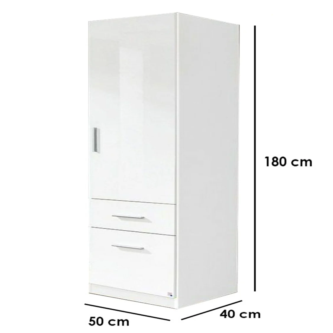 دولاب 50×180سم - ألوان متعددة - WK29 - Image 2