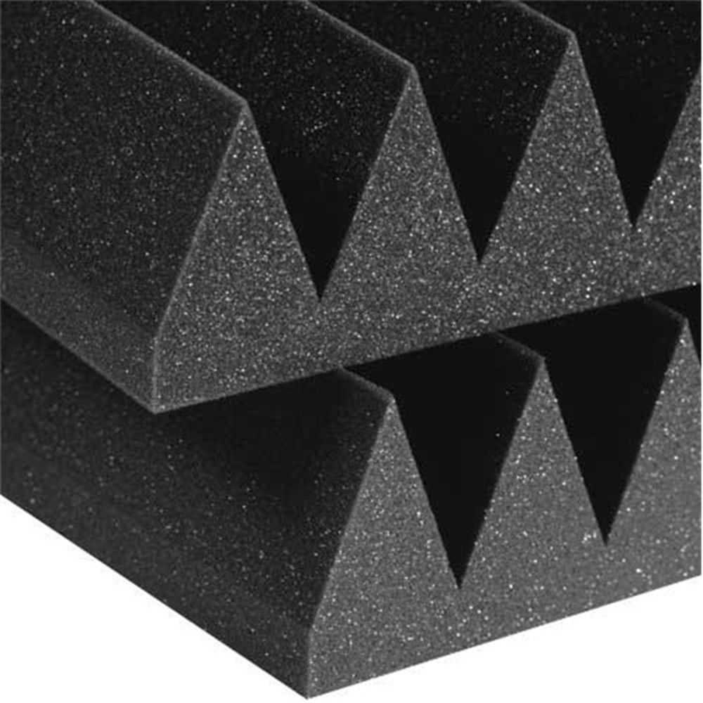 Auralex 4" Studiofoam Wedge 6x 2ft x 2ft Panels (Charcoal) - Image 1