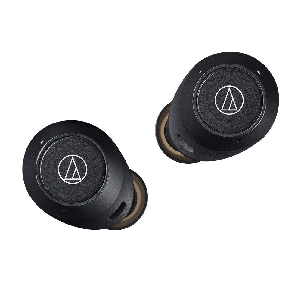 Audio Technica CKS30TW Truly Wireless Noise-Cancelling Earbuds (Black) - Image 1