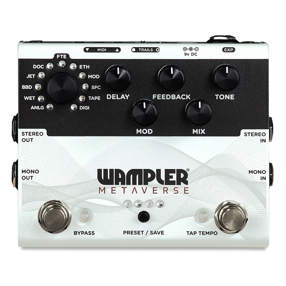Wampler Metaverse Multi-Delay Effects Box w/ Advanced DSP & Programmable Presets - Image 1