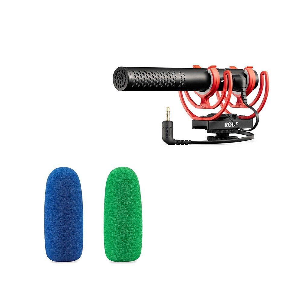 Rode VideoMic NTG Pack w/ VideoMic NTG On-Camera Mic & WS-Chroma Windshield (2-Pack) - Image 1