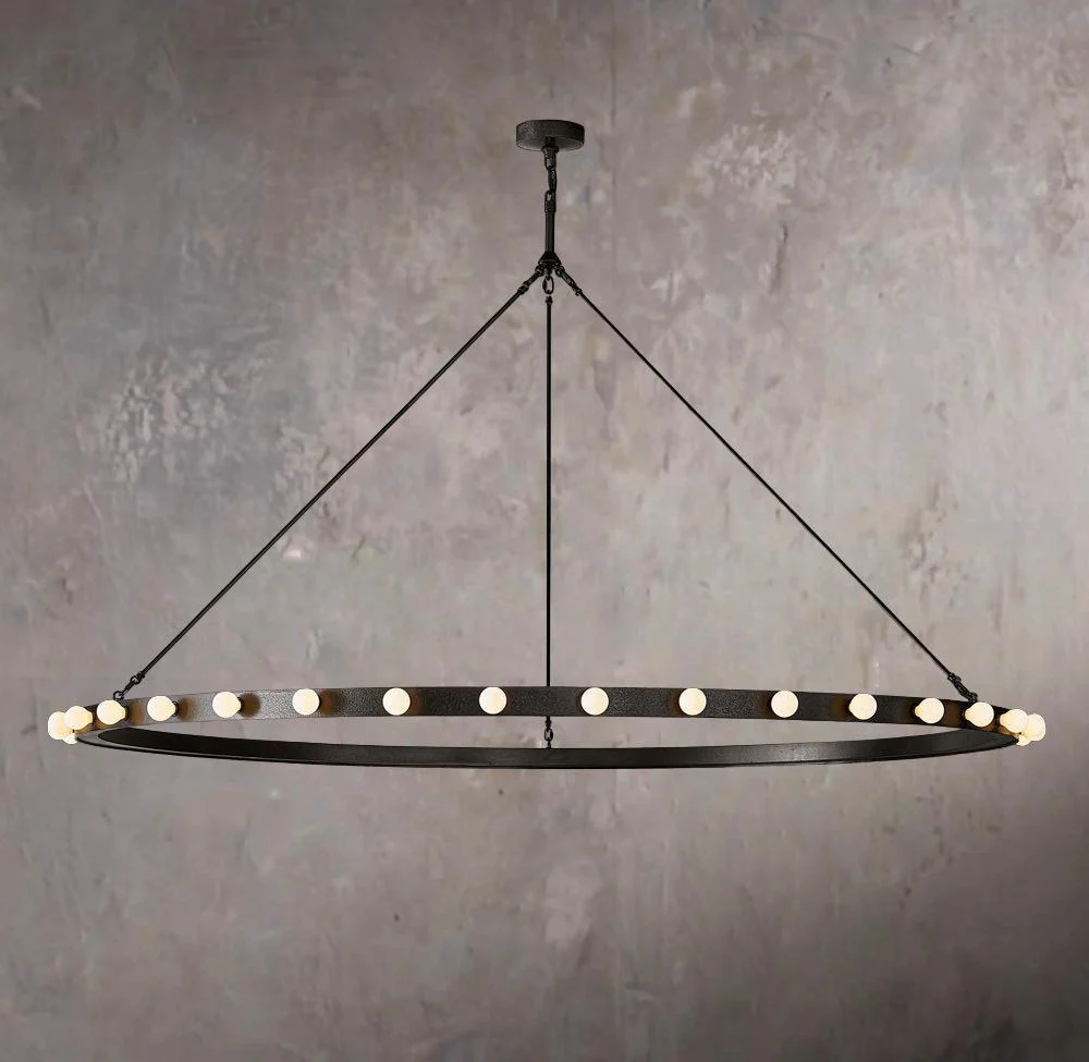 Vitoria Circular Pendant Light 72″