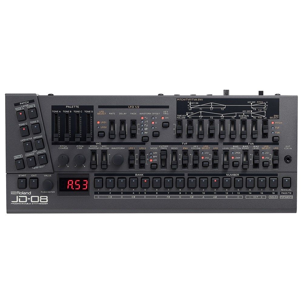 Roland Boutique JD08 Synthesiser (JD800 Recreation) - Image 1