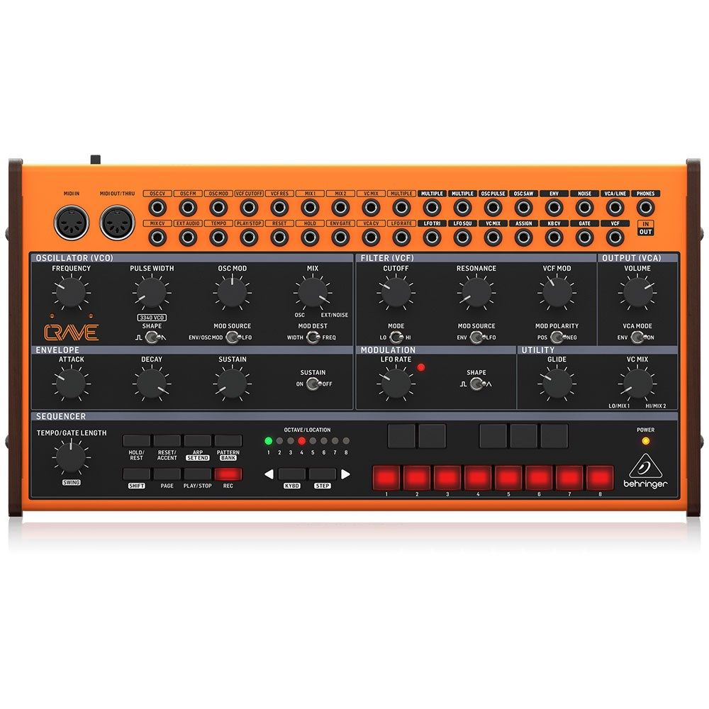 Behringer Crave Analog Semi-Modular Desktop Synthesiser - Image 1
