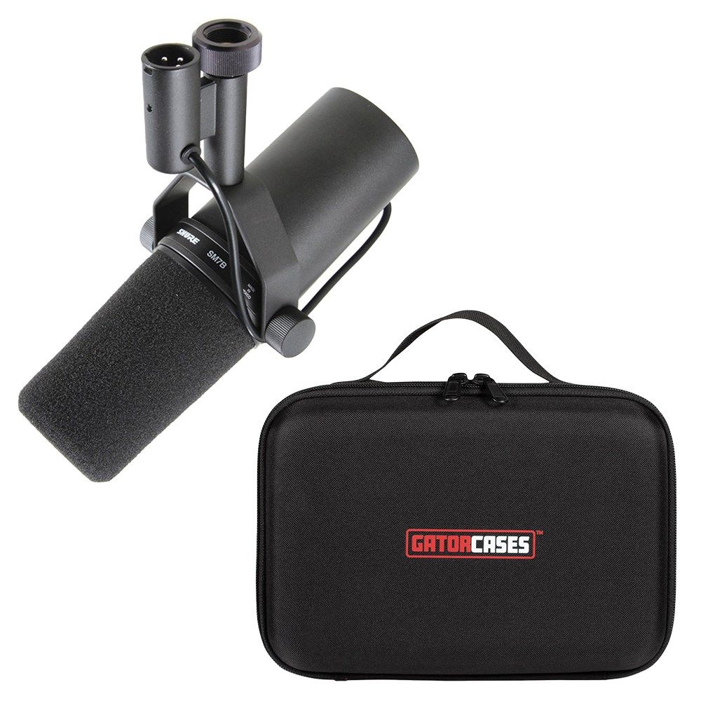 Shure SM7B Vocal Microphone w/ Gator Carry Case - Image 1