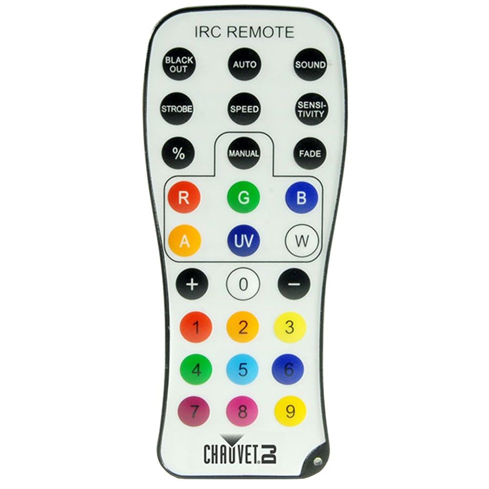Chauvet IRC-6 Remote Control for IRC compatible fixtures - Image 1