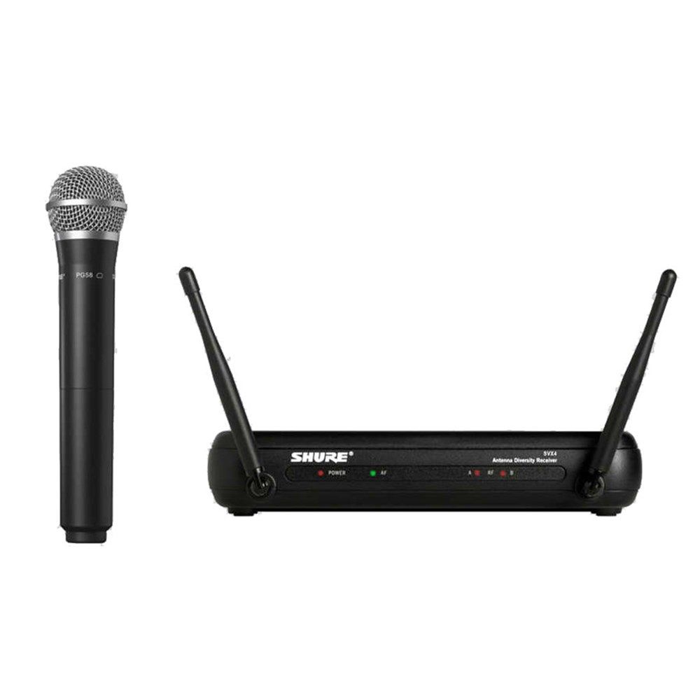 Shure SVX24/PG58 Handheld Wireless Mic System J9 - Image 1