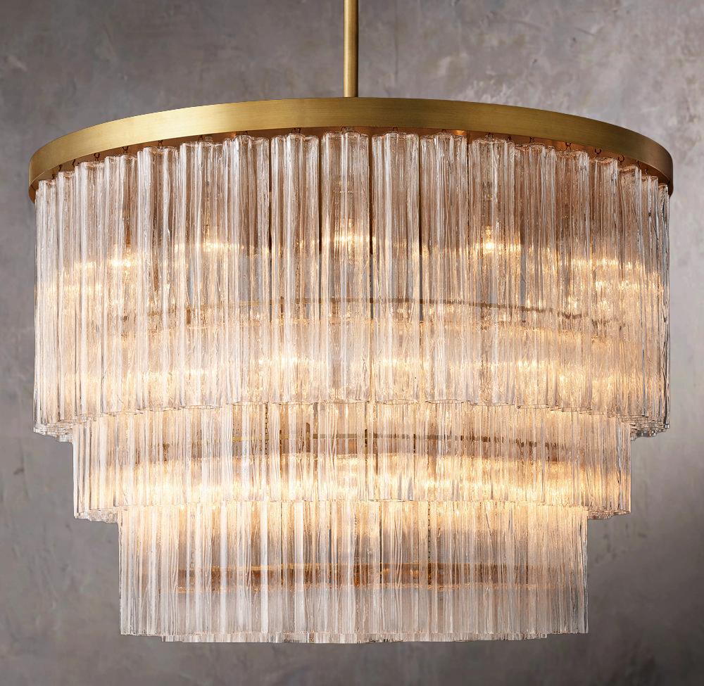 Cielo Three-Layer Circular Pendant Light 48″