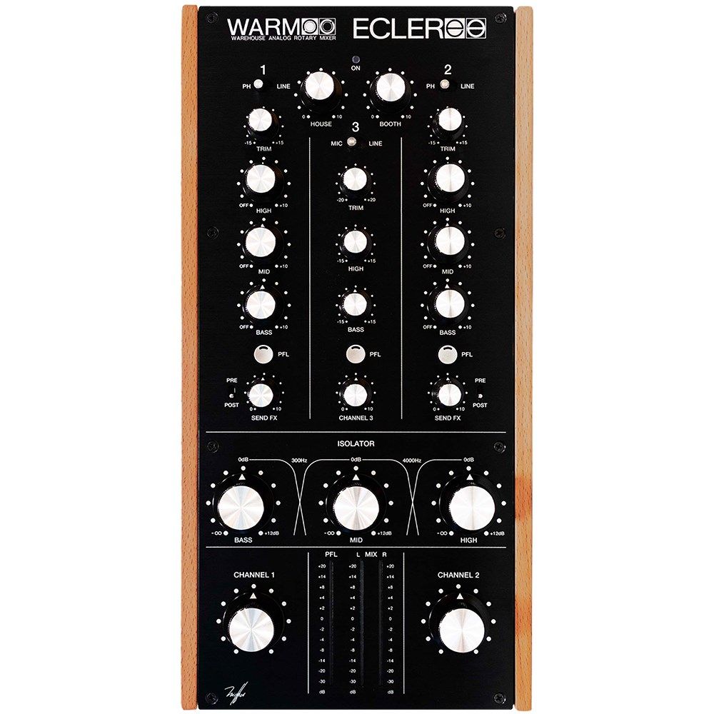 Ecler WARM2 Two-Channel Analogue Rotary DJ Mixer - Image 1