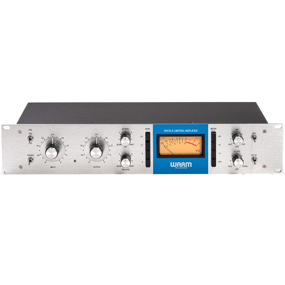 Warm Audio WA76A Single Channel Vintage-Voiced FET Compressor (Blue Stripe) - Image 1
