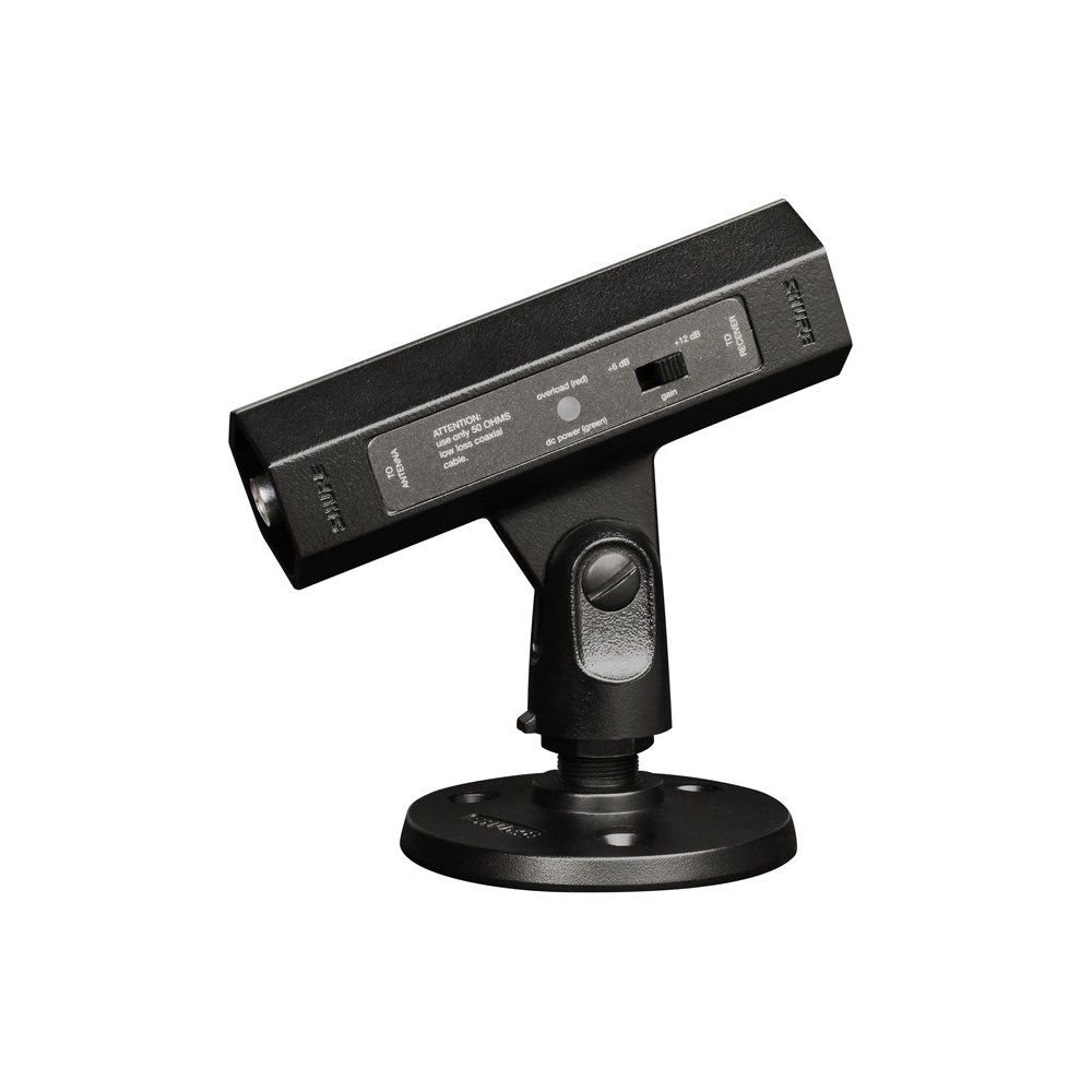 Shure UA834WB Antenna In-Line Amplifier Wideband for Remote Mounting UHF (470-900MHz) - Image 1