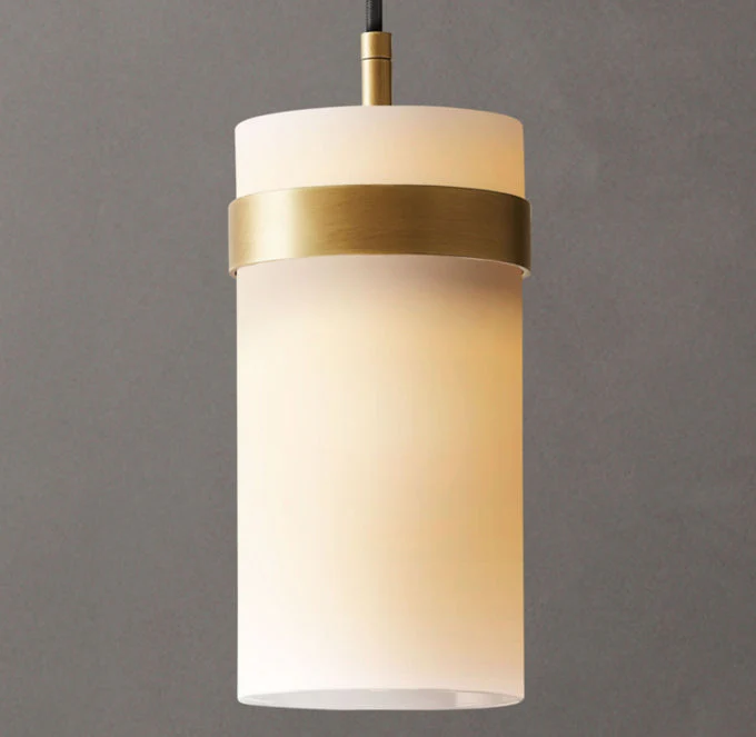 Ravelle Iridescent Glass Hanging Lamp 5" - Image 3