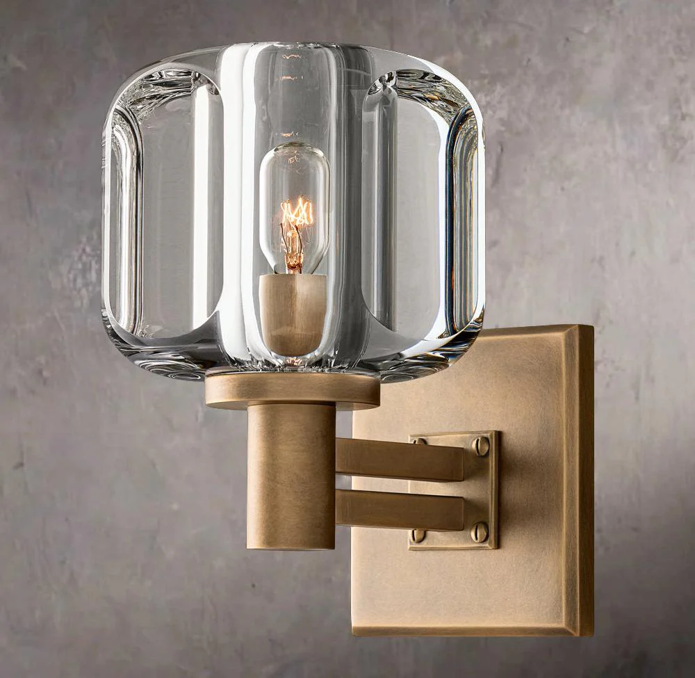 Demarets Curved Wall Sconce - Image 1