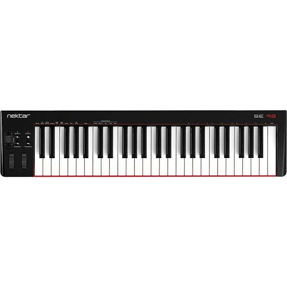 Nektar SE49 49-Key USB MIDI Controller Keyboard w/ Bitwig 8-Track - Image 1