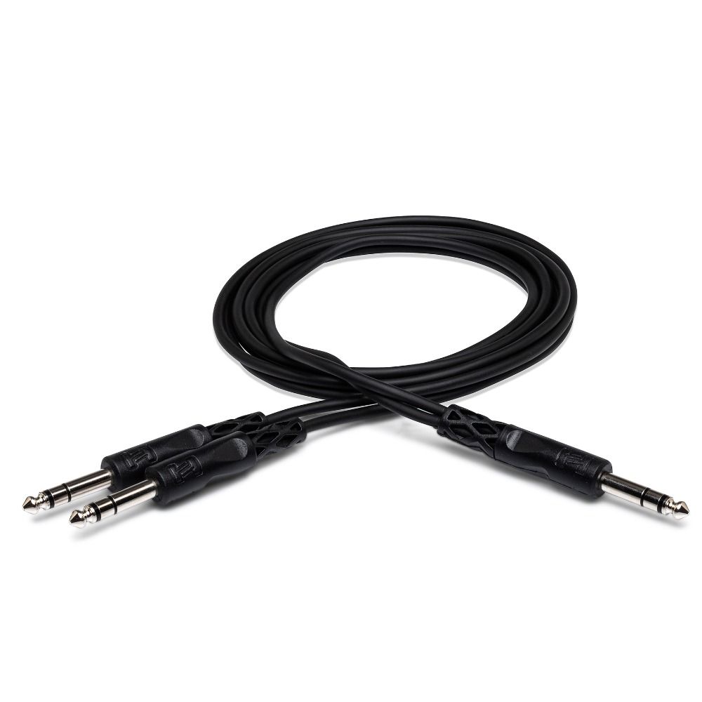 Hosa CYS103 Y Cable 1/4 in TRS to Dual 1/4 in TRS (3 ft) - Image 1