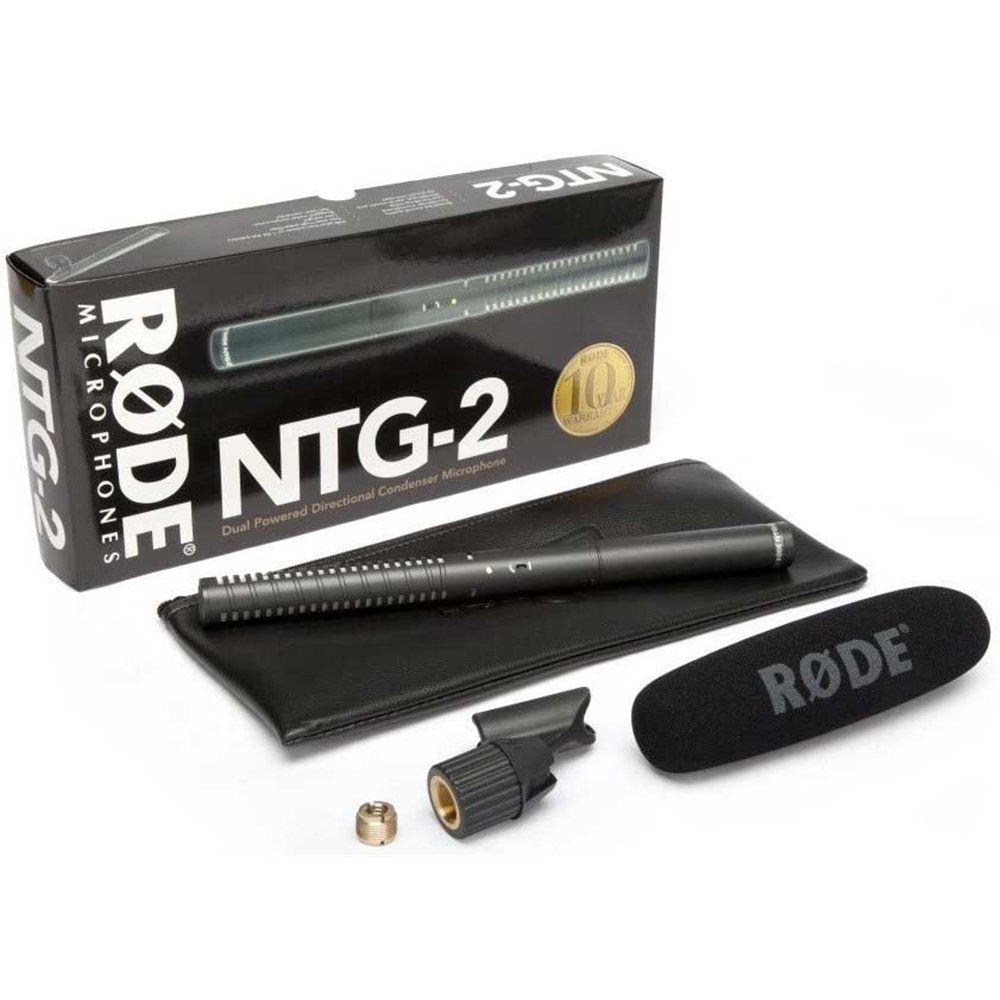 Rode NTG2 Multi-Powered Shotgun Microphone - Image 1