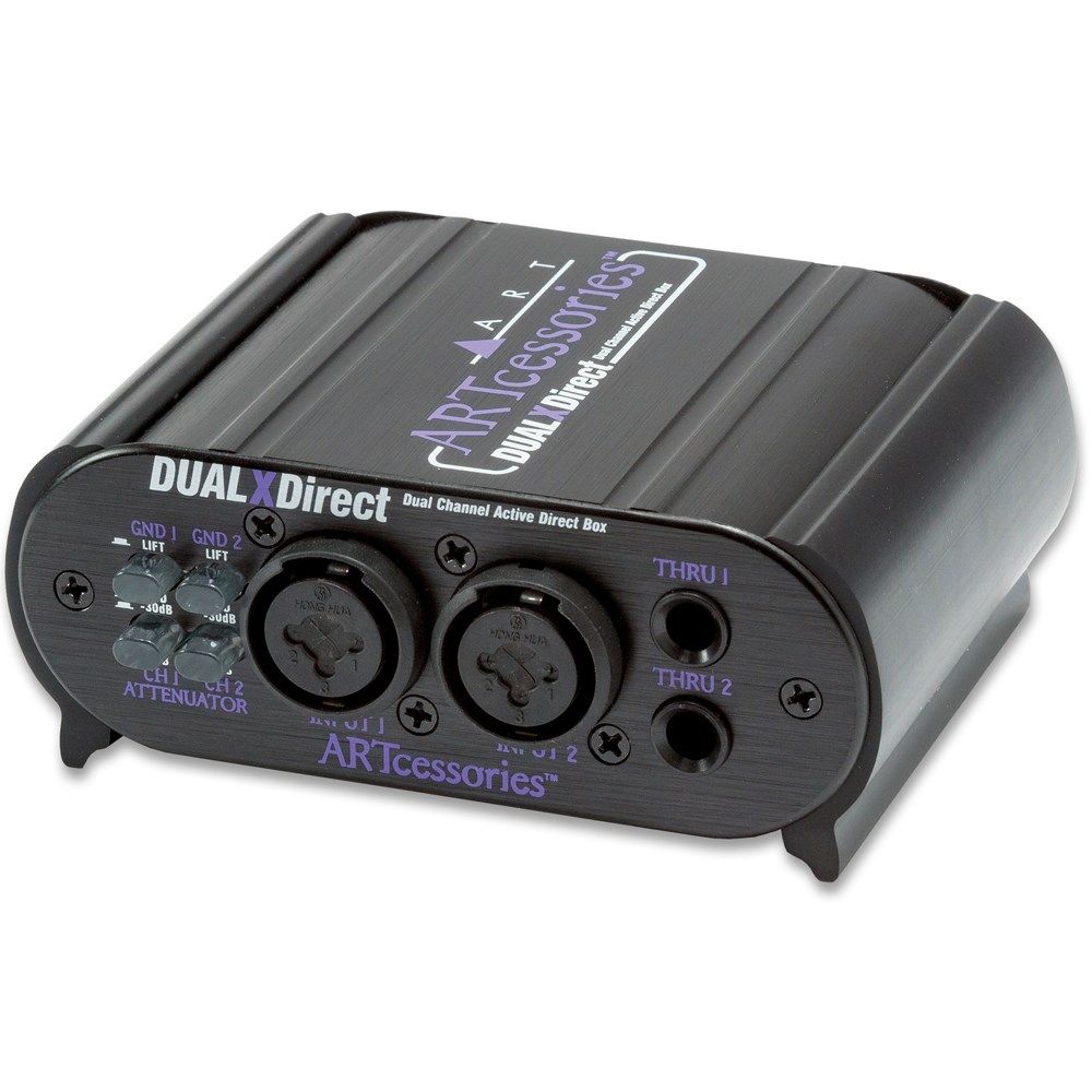 ART Pro Audio DualXDirect Dual Professional Active Active Direct Box - Image 1