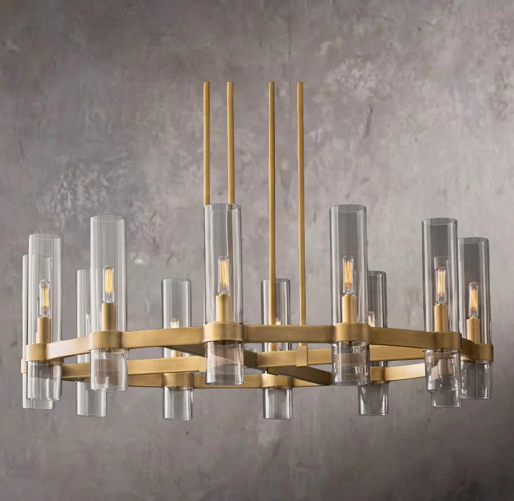 San Marco Double-Layered Circular Chandelier 48" - Image 3