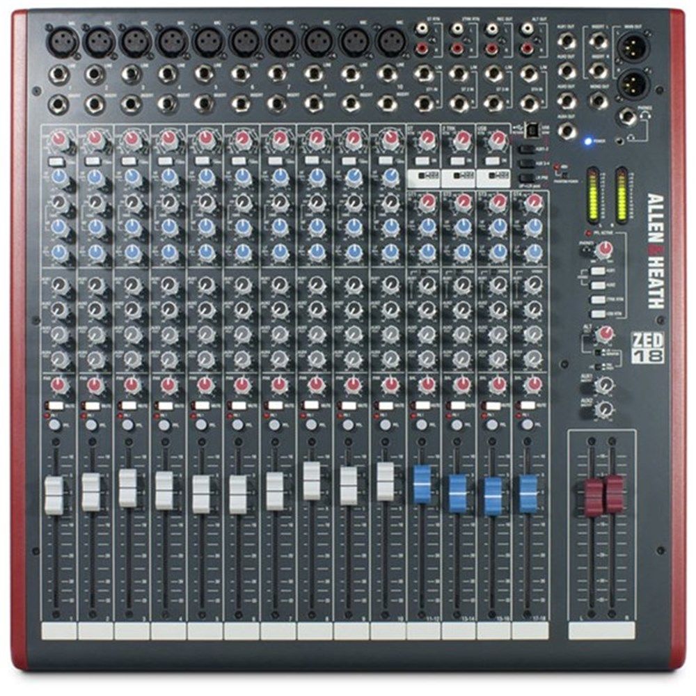 Allen & Heath ZED-18 Multipurpose USB Mixer - Image 1