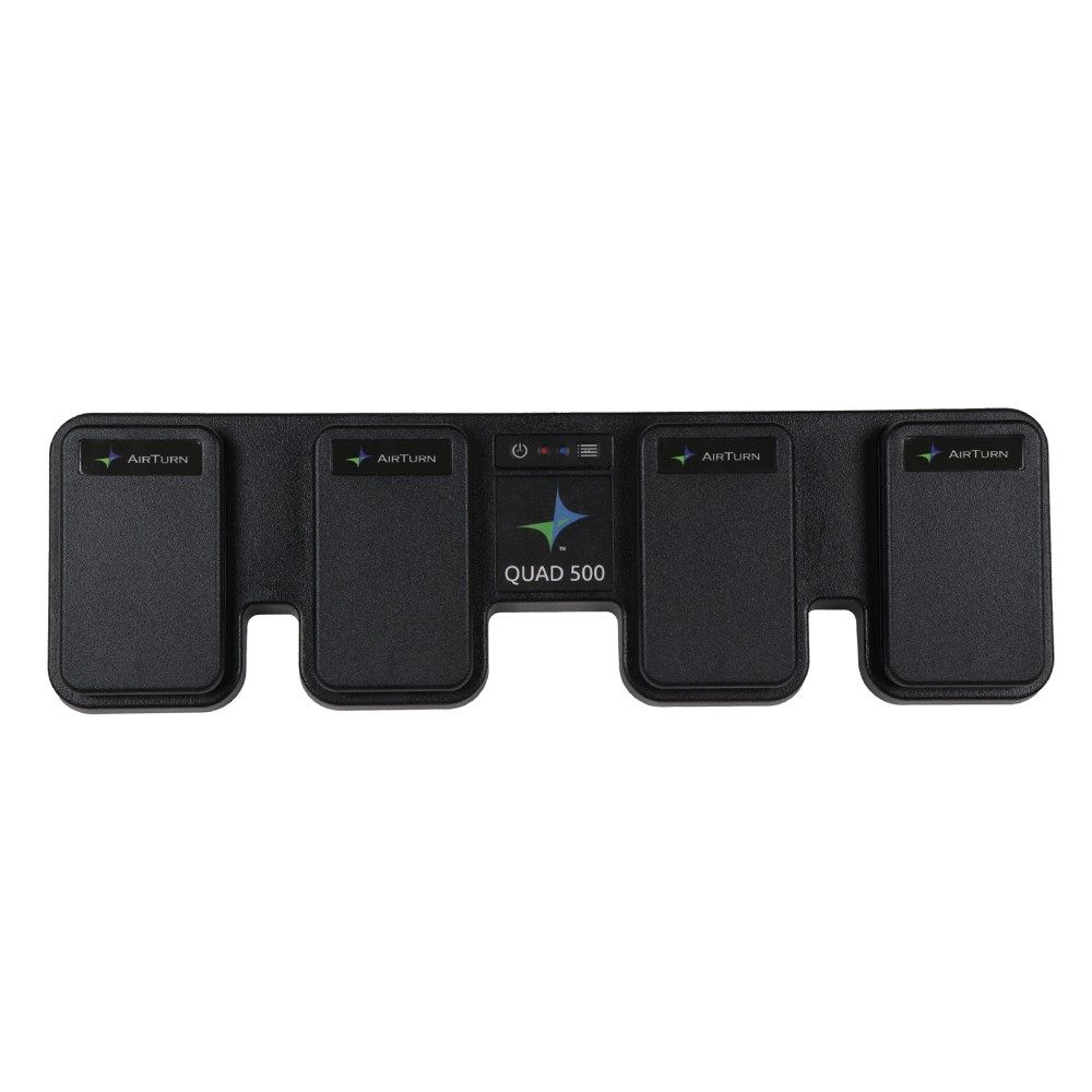 AirTurn Quad 500 Wireless Bluetooth Footswitch - Image 1