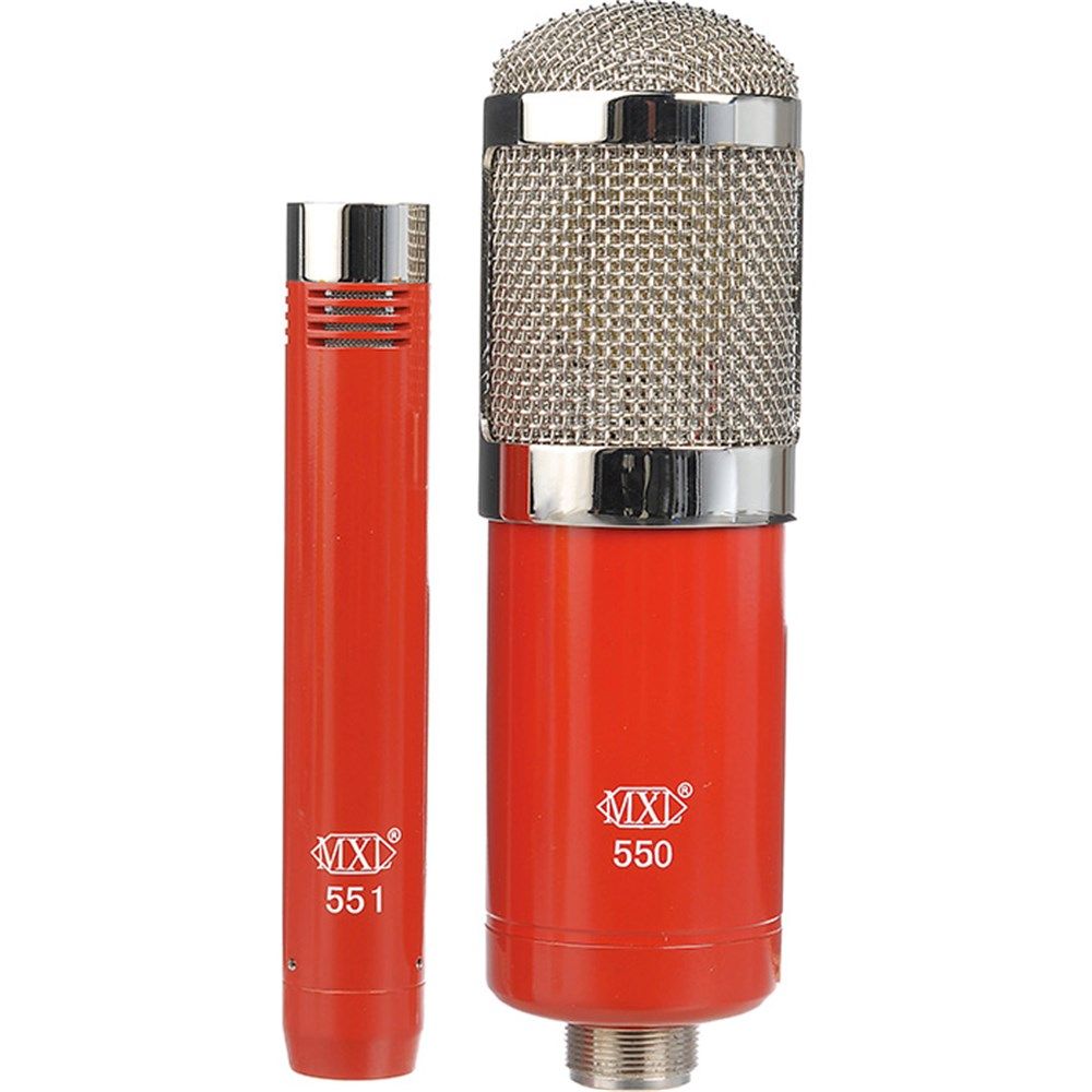 MXL 550 / 551R Condenser Microphone Ensemble - Image 1