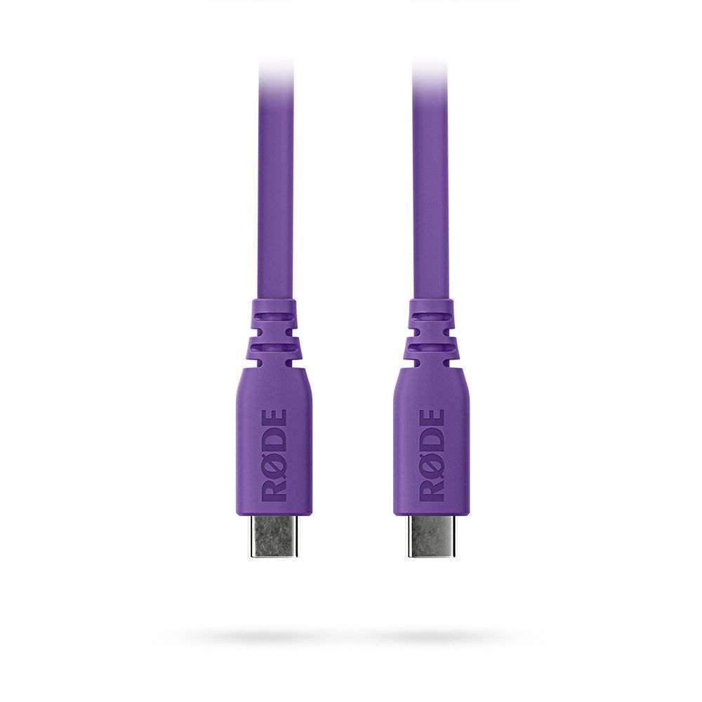 Rode SC17 USB-C to USB-C Cable (Purple) - 1.5m - Image 1