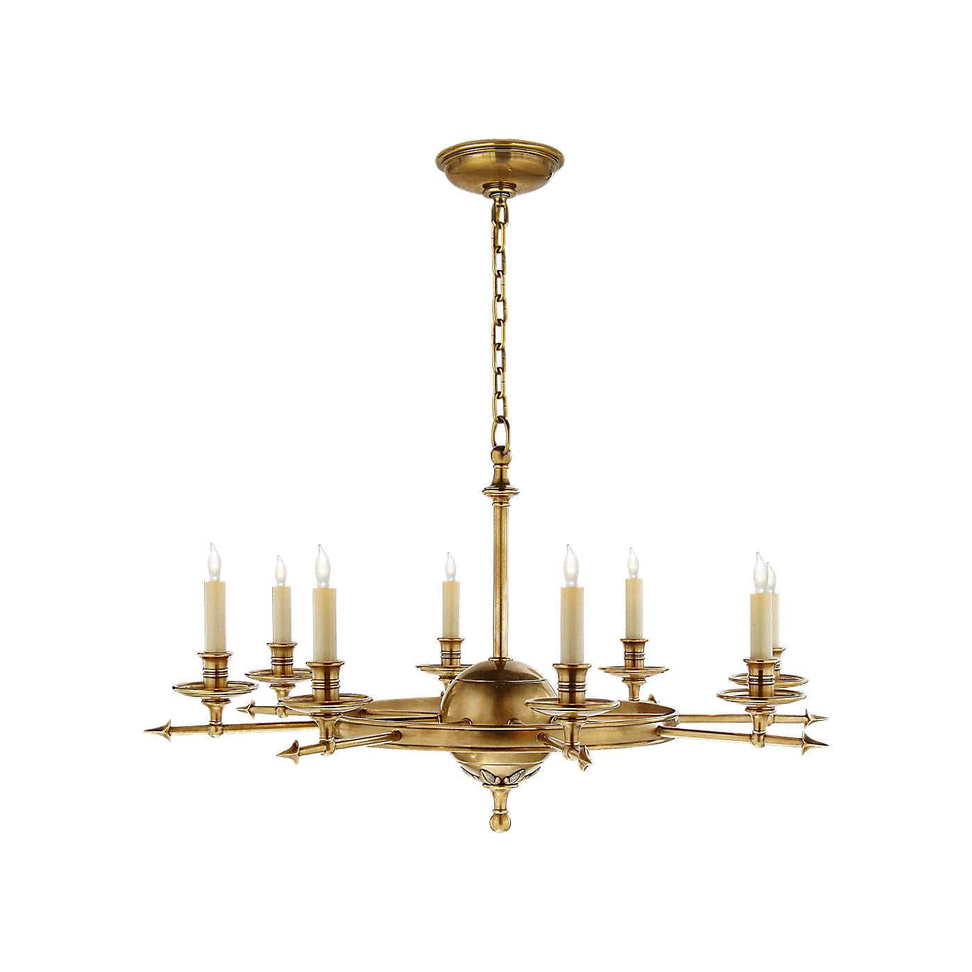 Leaf and Arrow Large Chandelier - Image 1