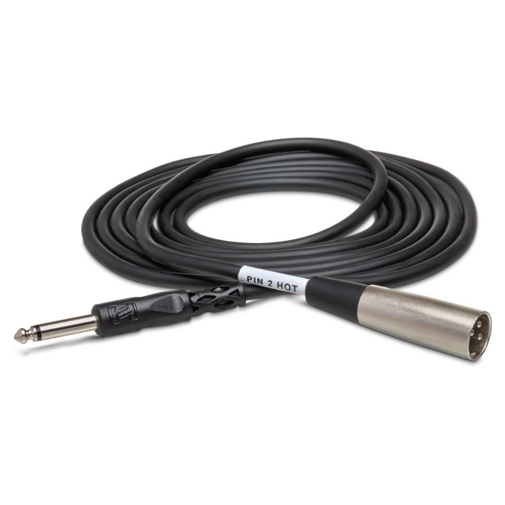Hosa PXM102 Unbalanced Interconnect 1/4 in TS to XLR3M (2 ft) - Image 1
